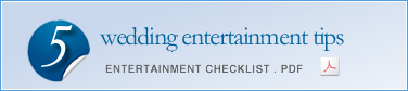 Entertainment Checklist